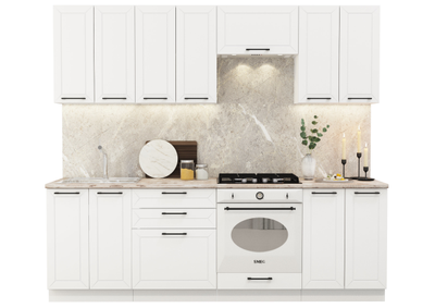 Кёльн модульная кухня Софт пломбир