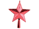 Украшение наконечник на елку Звезда 18х14,5 см, цвет-красный, 1шт 100221