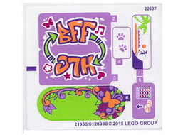 Sticker Sheet for Set 41099 - International Version - 21953/6120930, n/a (41099stk01a)