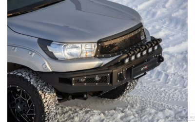 Бампер силовой передний BMS ALFA для Tayota Hilux 2015-2020