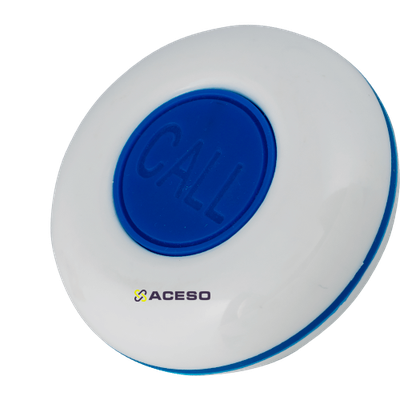 K-O1-PLUS ВЛАГОЗАЩИЩЁННАЯ КНОПКА ВЫЗОВА (БЕЛЫЙ/СИНИЙ)