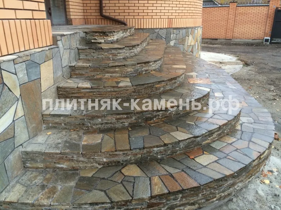 облицовка природным камнем