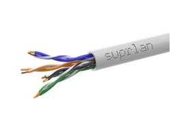 Витая пара SUPRLAN Standart UTP 4x2xAWG24 Cat.5e Cu внутренняя прокладка