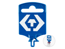 Держатель головок 1/4", 44х52 мм, пластмассовый KING TONY 8772KT