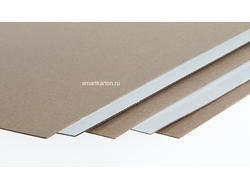 Микрогофрокартон Т12 1000х700 бел/бур