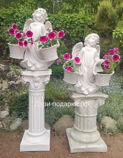 Колонна античная 73*27*27см   5,6кг  полистоун  Россия 4949/013098*