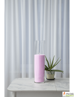 Насыпная свеча "Цилиндр 60 см", розовая "Нежно-розовый"