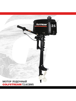 Мотор лодочный GOLFSTREAM T2.6CBMS