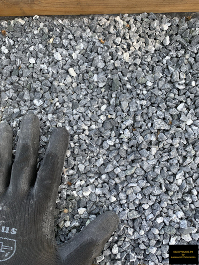 серо-белая декоративная крошка