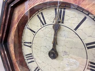 Clock in the wardrobe