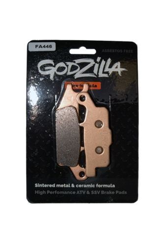 Тормозные колодки задние правые Godzilla FA446 для Yamaha Grizzly 700/550 (3B4-W0046-10)