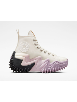 Кеды Converse Run Star Motion Hi Top platform canvas белые высокие женские 172891C