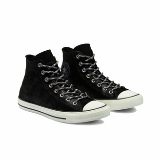 Кеды Converse Chuck Taylor All Star Hack to School кожаные черные высокие