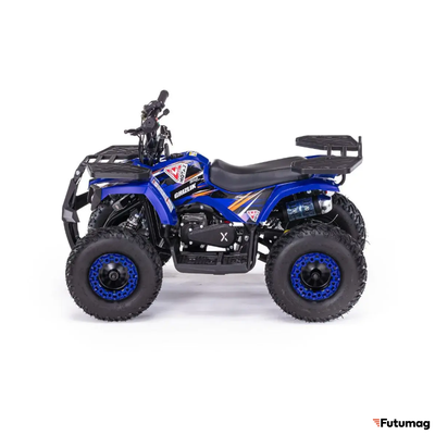 Детский квадроцикл MOTAX GRIZLIK MINI ES BW синий