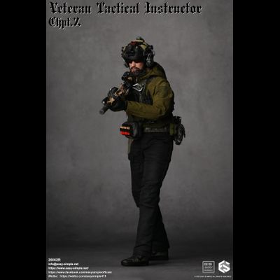 Ветеран-инструктор - Коллекционная ФИГУРКА 1/6 scale Veteran Tactical Instructor Chapter II (26062R) - Easy&amp;Simple