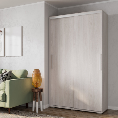 Мебелони ШКК-11 шкаф - купе Ясень белый