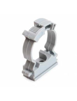 Клипса с замком для труб 25мм  (100 шт)