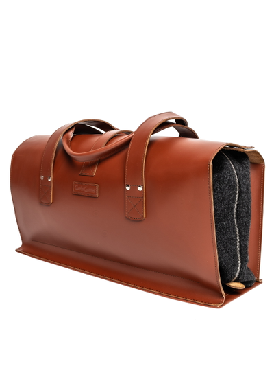 Кожаная дорожная сумка Gavardo Premium red (арт. 
4043-53)