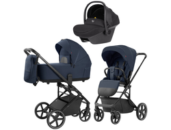 Коляска 3в1 Carrello Alfa Denim Blue 2025 (Nova)