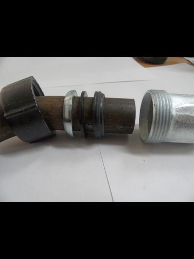 Зажимная муфта Гебо Gebo 1/2" 3/4" 1 1" 1/4" 1 1/2" 2" на стальную трубу