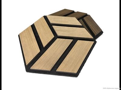 Акустическая панель DECO3D Technology Yellow Oak