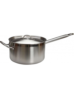 Сотейник 4,0 л с двумя ручками, нержавеющая сталь
