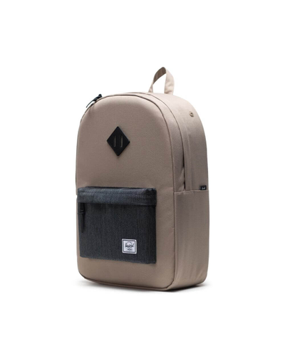 Рюкзак Herschel Heritage Timberwolf/Black Denim вид сбоку