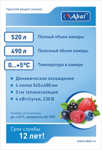 Шкаф холодильный ШХс-0,5-02 краш.