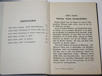 Линхард Ф. Введение к `Фаусту` Гете. [На нем. яз.]. Leipzig: Verlag von Quelle&Meyer, 1913.