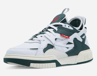 Кроссовки Fila Hallasan Saga V2 белые с зеленым
