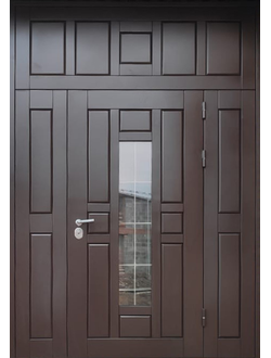 №77. Дверь входная (Профильная конструкция с объёмной филёнкой)