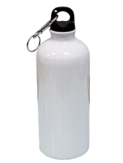 БУТЫЛКА - ФЛЯЖКА алюминиевая белая 500мл
