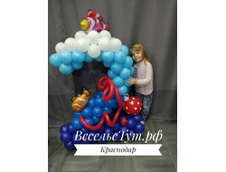 цифра "в морском стиле"