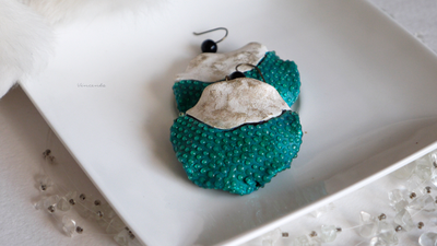 Колье и серьги "Гримм" - комплект волшебных украшений