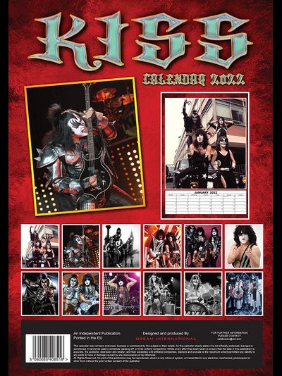 Kiss Календарь 2022