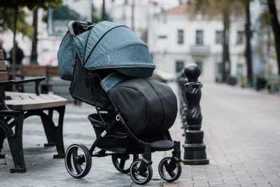 Детская коляска BUBAGO Model A Бирюзовый