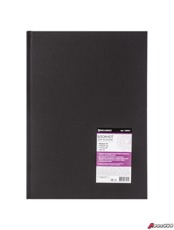 Блокнот-скетчбук, твердый переплет, кремовая бумага, А4, 210×297 мм, 100 г/м2, 110 л., BRAUBERG ART CLASSIC. 128957