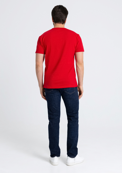 Футболка плотная унисекс (A08U) 180 гр/м2, 100% хлопок, не овер