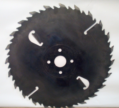 Пилы дисковые 350*50*24z+24+4 (2.5/4.0) WST с твердосплавными напайками и подрезными ножами