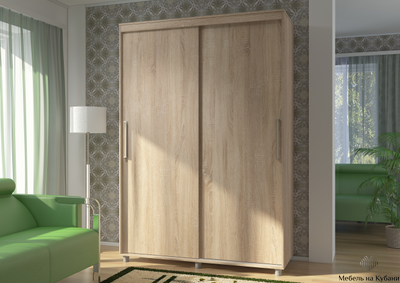 Комфорт - 12 ПРАЙМ шкаф-купе 1,5 м Сонома
