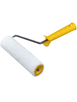 Валик велюр 180мм, d 42мм, ручка 6мм, ворс 5мм