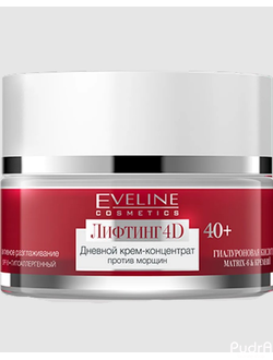 EVELINE крем-концентрат против морщин 40+ ДНЕВНОЙ ЛИФТИНГ 4D 50 мл