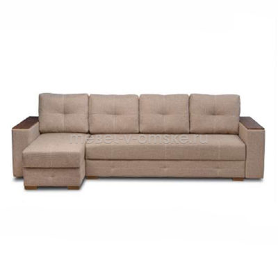 Диван угловой Токио-Б-МДФ (тик-так)