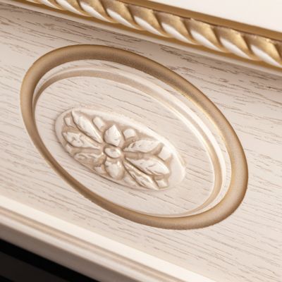 Линейный электрокамин Siena WT с очагом Beverly 1000