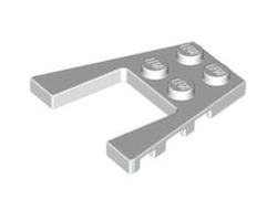 Wedge, Plate 4 x 4, White (43719 / 4179871 / 4234937 / 4535206 / 4561038 / 6275403)