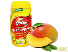Чаванпраш c манго Двойной иммунитет, 500 г, производитель Дабур (Chyawanprash Mangoe DOUBLE Immunity) 500 g