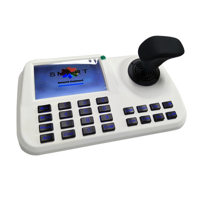 DE/IPK1008 Пульт управления PTZ IP камерами, с дисплеем 5". Джостик управления, дополнительный выход на внешний монитор. Full HD. до 5 Мп.