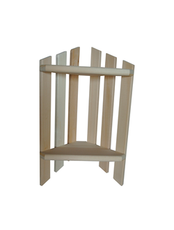 Полка угловая 2-х ярусная