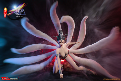 Лиса-оборотень Да Цзи (серебряная версия) - КОЛЛЕКЦИОННАЯ ФИГУРКА 1/6 Su Daji Silver (PL2023-206B) - TBLeague