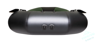 Лодка ПВХ Мастер Лодок Таймень NX270 "Комби" Зелёный / Чёрный